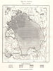 Ladoga. Russia. Sketch map 1885 old antique vintage plan chart