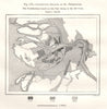 Growth of St Petersburg 1705-1865. Russia. Sketch map 1885 old antique