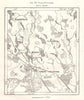 Vyshny Volochyok environs. Russia. Sketch map 1885 old antique plan chart