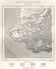South-West Point of the Crimea. Sevastopol. Ukraine. Sketch map 1885 old