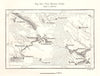 The Medzhybizh Lines. Ukraine. Sketch map 1885 old antique plan chart