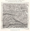 Pyatigorsk & the Region of Thermal Waters. Russian Staff map. Sketch map 1885