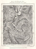 The Tebulosmta Group. Georgia. Sketch map 1885 old antique plan chart