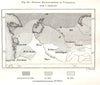 Russian Encroachments in Turkestan. Uzbekistan. Samarkand. Sketch map 1885