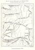 Routes of Explorers in the Western Pamir. Central Asia. Sketch map 1885