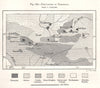 Population of Ferghana. Uzbekistan Central Asia. Sketch map 1885 old