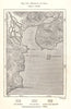 Harbour of Olga. Russian Far East. Sketch map 1885 old antique plan chart