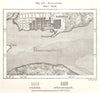 Pugachyov town city plan. Russia. Sketch map 1885 old antique chart