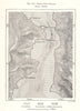 Nevelskoy Strait. Khabarovsky. Cape Lazarev. Sakhalin. Russia. Sketch map 1885