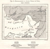 Encroachments of Asiatic Russia on China. East Asia. Sketch map 1885 old