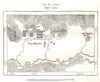 Ulaanbaatar & environs. Mongolia. Sketch map 1885 old antique plan chart