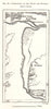 Confluence of the Nenjiang & Songhua rivers. Songyuan. China. Sketch map 1885