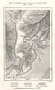 Lower Tumen Valley and Posyet Bay. Russian Far East. Sketch map 1885 old