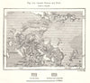 Grand Zhoushan and Putu. China. Sketch map 1885 old antique plan chart