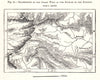 Ghats escarpments west of the sources of the Krishna. India. Sketch map 1885