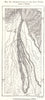 Ramifications of the Gola Naddi. Haldwani Uttarakhand. India. Sketch map 1885