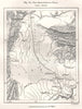 The Kacchi-Gandava Plain. Pakistan. Sketch map 1885 old antique plan chart