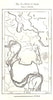 Ruins of Gauda. India. Sketch map 1885 old antique vintage plan chart