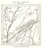 Bihar and Boddh Gaya. India. Sketch map 1885 old antique plan chart