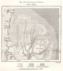 Kakinada and Korangi. India. Sketch map 1885 old antique plan chart