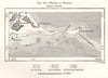 Bridge of Ramnad. India. Sketch map 1885 old antique vintage plan chart