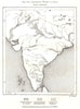 Irrigation Works of India. Sketch map 1885 old antique vintage plan chart