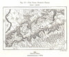 The Panna Diamond Fields. India. Sketch map 1885 old antique plan chart
