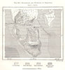 Roadsteads and Harbours of Nancowry. India. Sketch map 1885 old antique