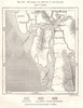 Mawlamyine and Mouths of the Salween. Burma Myanmar. Sketch map 1885 old