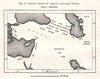 Asiatic Origin of Various Cultivated Plants. Middle East. Sketch map 1885