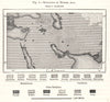 Religions of Hither Asia. Middle East. Sketch map 1885 old antique chart