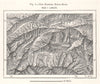 The Eastern Hindu-Kush. Afghanistan. Sketch map 1885 old antique chart