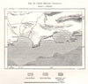 East Makran Seaboard. Gwadar. Pakistan. Sketch map 1885 old antique chart