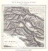 Quchan. Atrek source. Ashgabat Shirvan. Iran Turkmenistan. Sketch map 1885