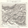 Populations of Turkish Armenia. Turkey. Sketch map 1885 old antique chart