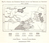 Catholic & Protestant Missions. Nestorians & Chaldeans. Turkey. Sketch map 1885