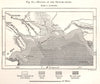 Mouths of the Shatt-al-Arab. Iraq. Sketch map 1885 old antique plan chart