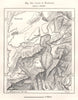 Lake of Egirdir. Turkey. Sketch map 1885 old antique vintage plan chart