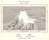 Sinop & environs. Turkey. Sketch map 1885 old antique vintage plan chart