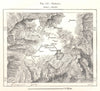 Elmali. Turkey. Sketch map 1885 old antique vintage plan chart