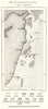 Inhabitants of Syria Levant Lebanon. Sketch map 1885 old antique chart