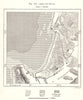 Akko Acre and Haifa. Israel. Sketch map 1885 old antique plan chart