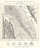Coral Banks in the Central Basin of the Red Sea. Middle East. Sketch map 1885