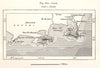 Aden. Yemen. Sketch map 1885 old antique vintage plan chart