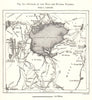 Sources of the Nile. Nyanza Plateau. Lake Victoria. East Africa. Sketch map 1885