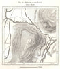 Entrance to the Faiyum. Egypt. Sketch map 1885 old antique plan chart