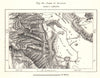 Lake of Bakili. Ethiopia. Sketch map 1885 old antique vintage plan chart