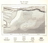 Obock environs. Djibouti. Sketch map 1885 old antique vintage plan chart