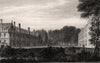 Magdalen College from the Walk, Oxford, by John Le Keux 1837 old antique print