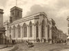 St Martins Church Carfax, Oxford, by John Le Keux 1837 old antique print